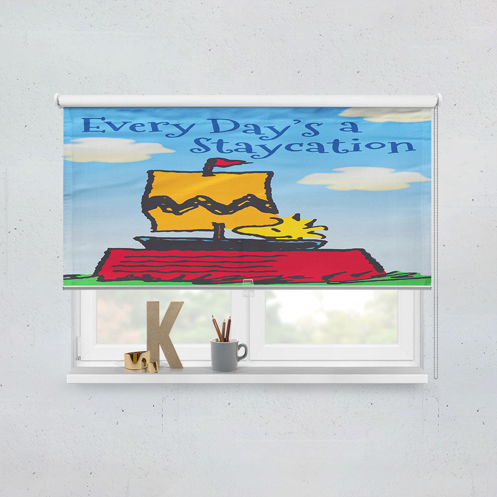 Peanuts Woodstock Staycation Window Roller Blinds Shades
