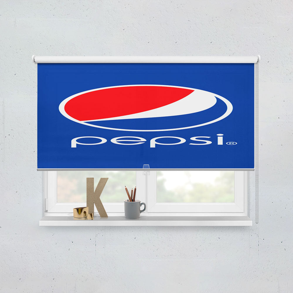 Pepsi Emblem Window Roller Blinds Shades