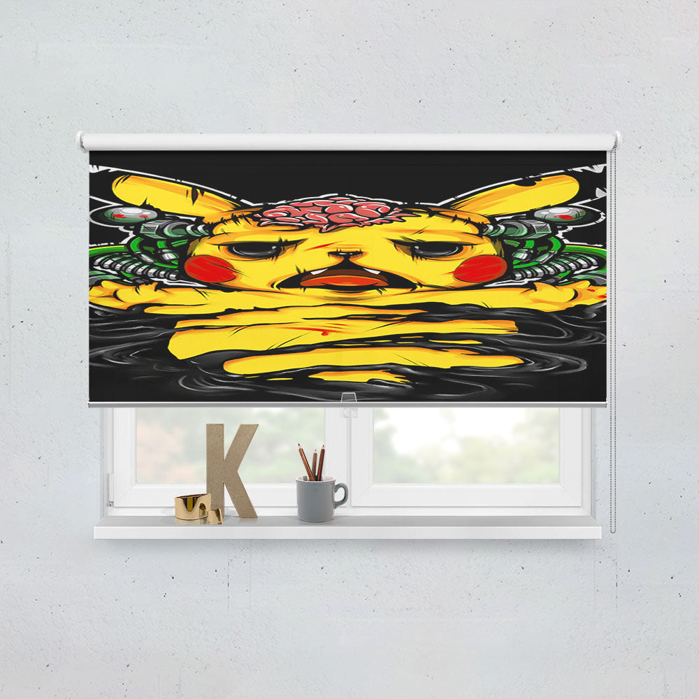 Pikachu Frankenchu Window Roller Blinds Shades