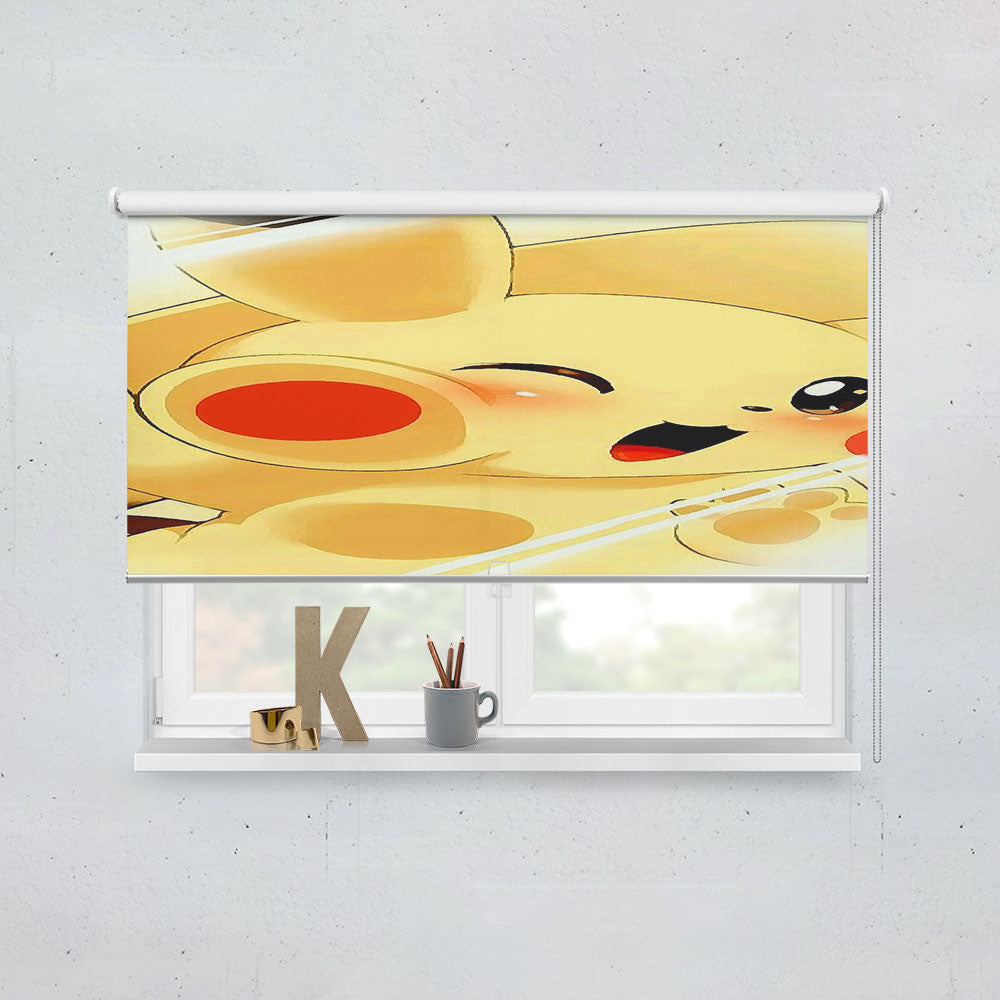 Pikachu Mirror Window Roller Blinds Shades