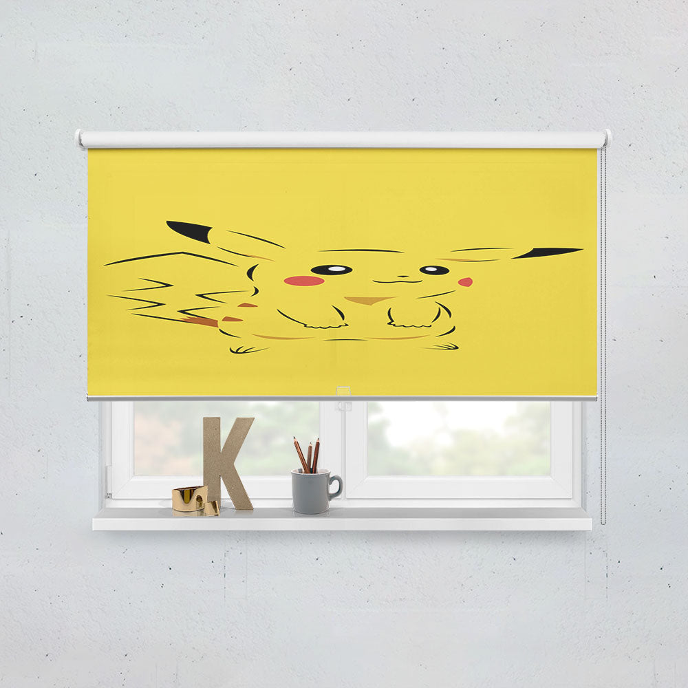 Pikachu Poke Window Roller Blinds Shades
