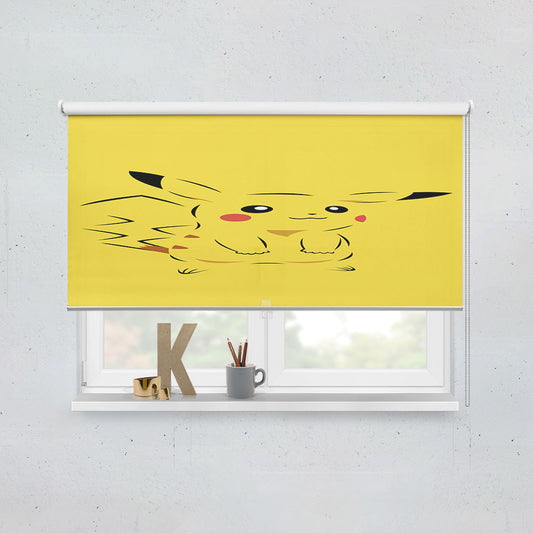 Pikachu Poke Window Roller Blinds Shades