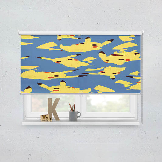 Pikachu Pokemon Window Roller Blinds Shades