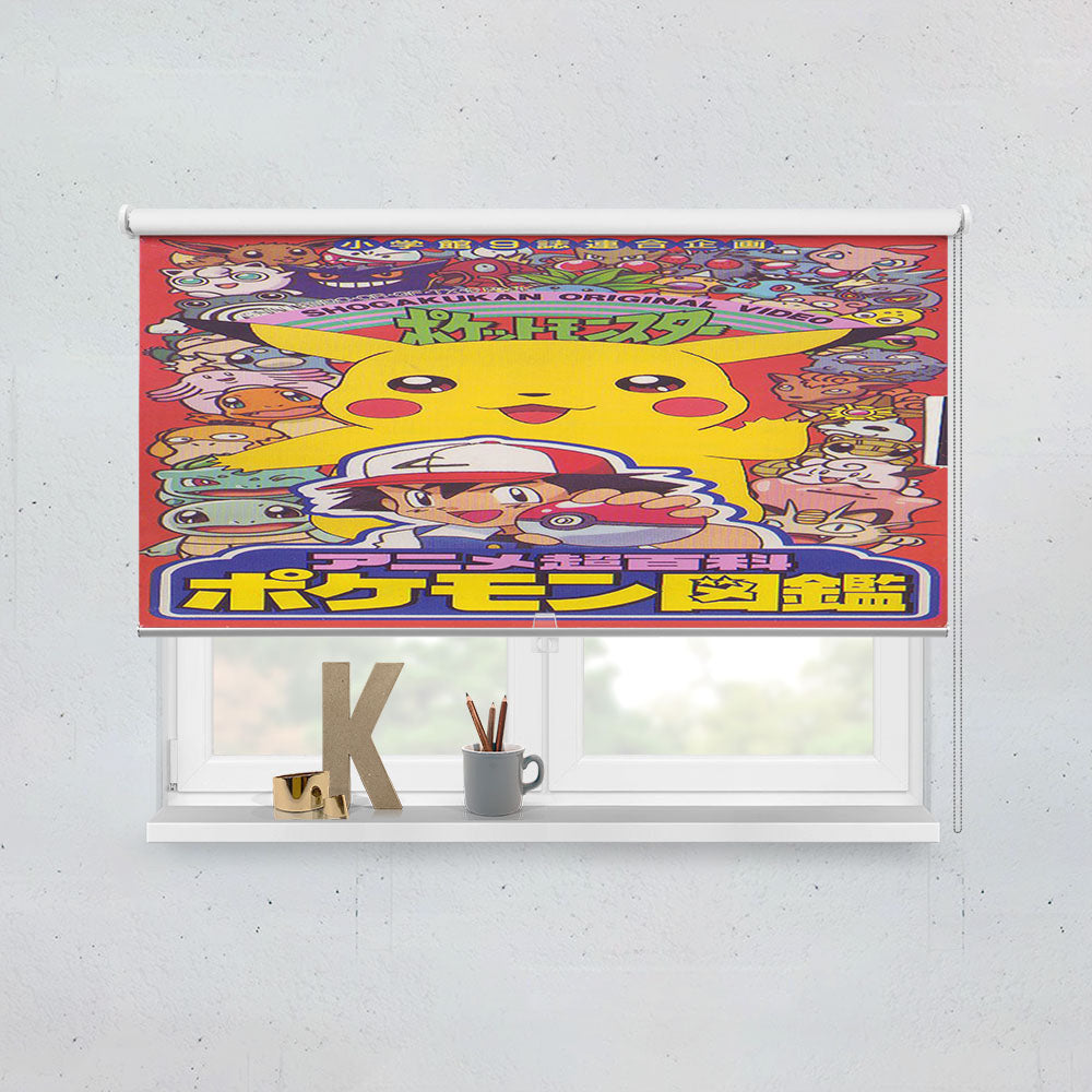 Pokemon Allstar Window Roller Blinds Shades