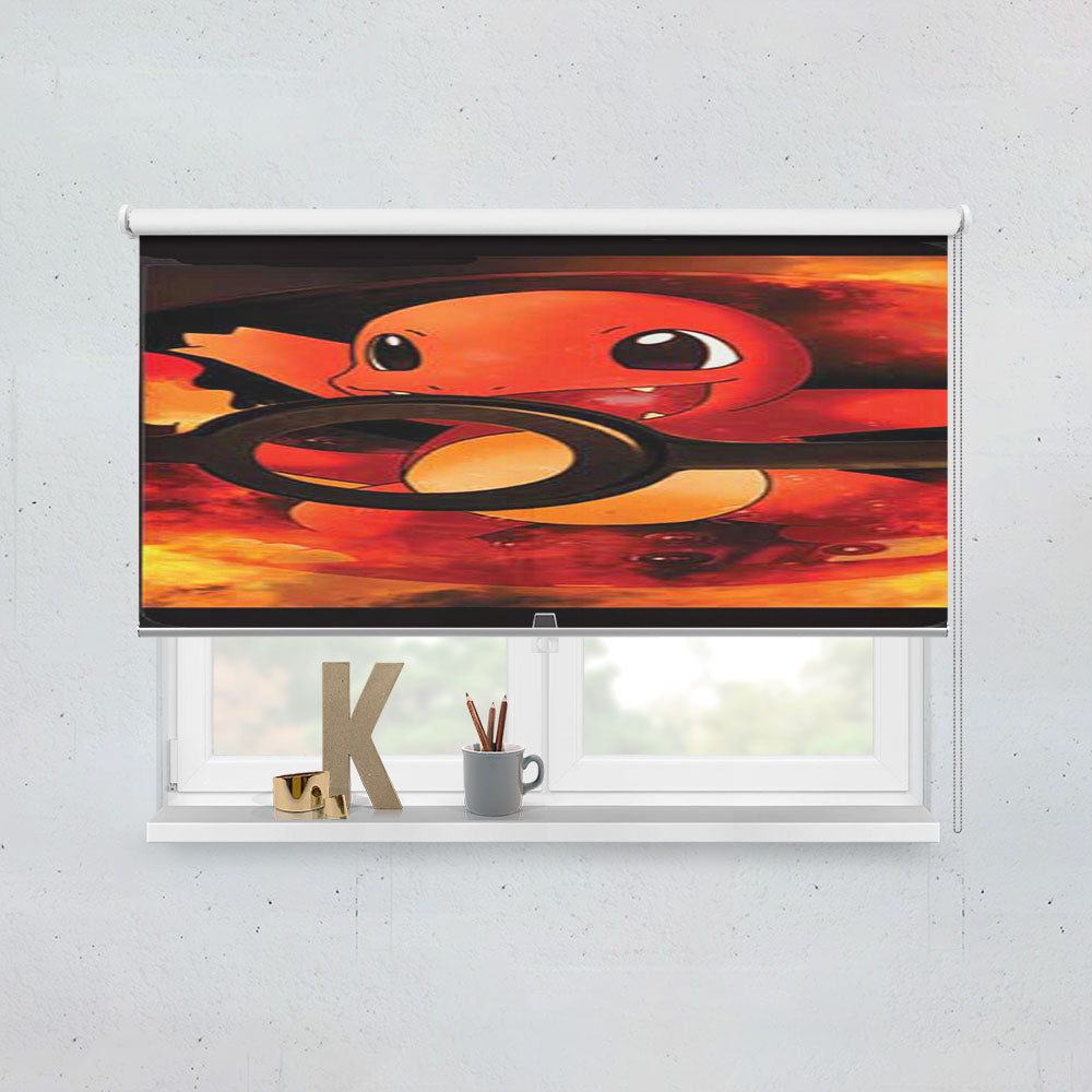 Pokemon Charmander Ball Window Roller Blinds Shades