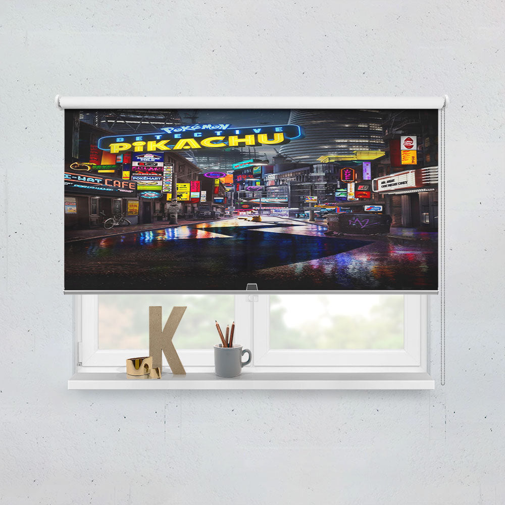 Pokemon Detective Pikachu Po Window Roller Blinds Shades