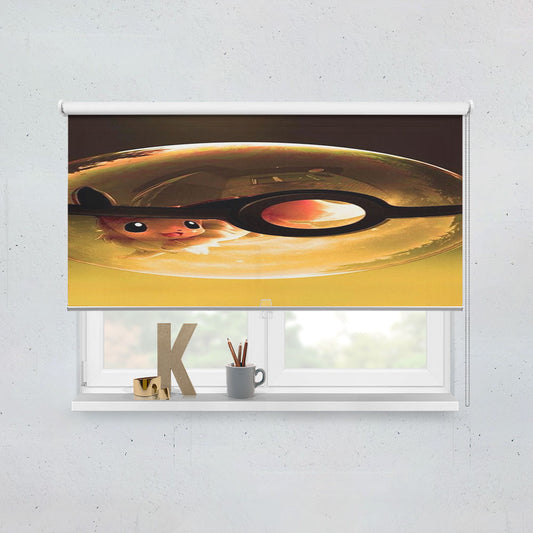 Pokemon Eevee Pokeball Window Roller Blinds Shades
