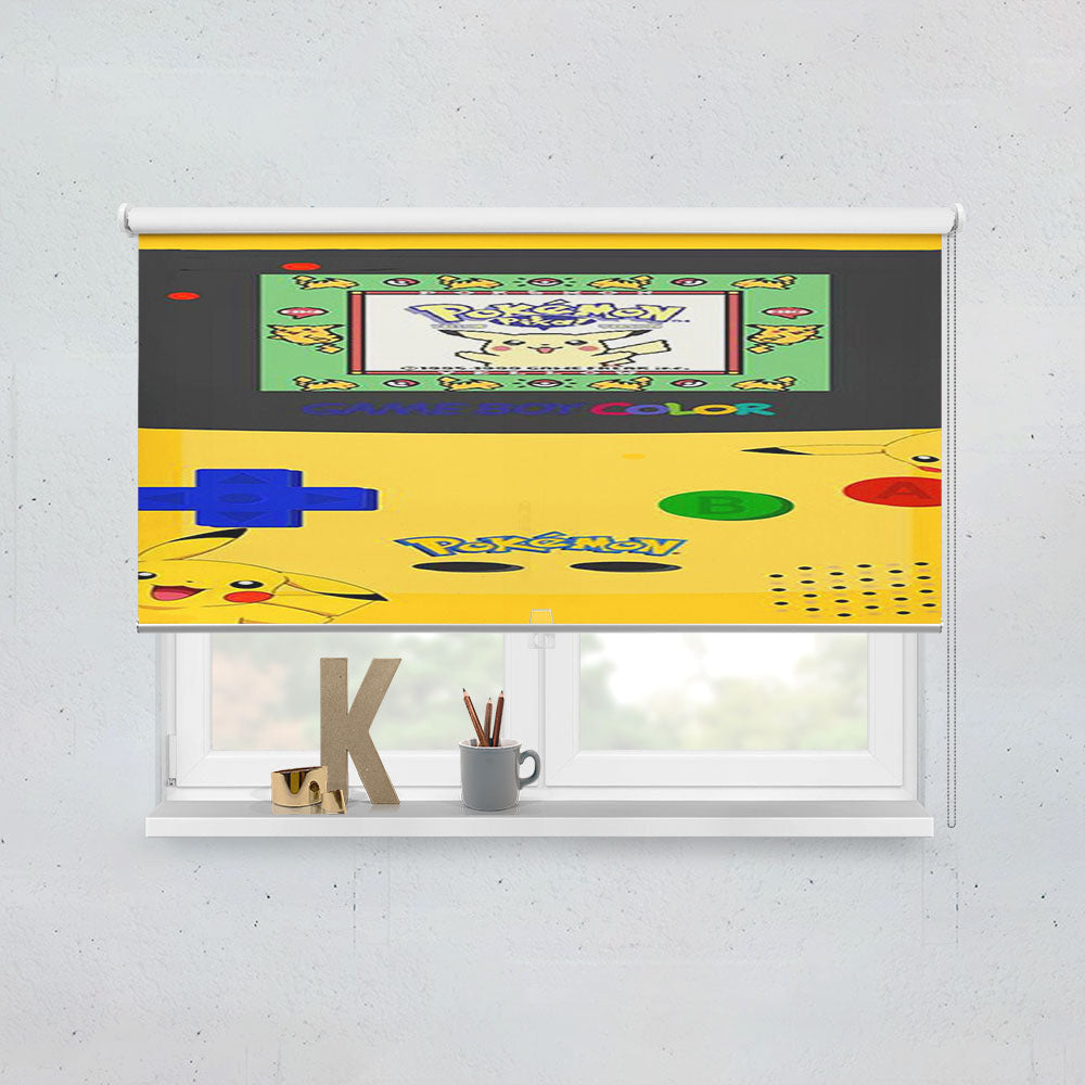 Pokemon Game Boy Color Window Roller Blinds Shades