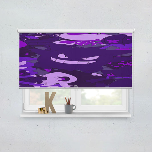 Pokemon Gengar  Window Roller Blinds Shades