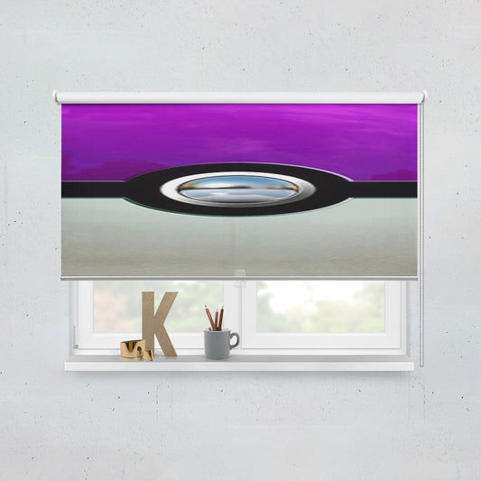 Pokemon Gengar Purple Pokeball Window Roller Blinds Shades