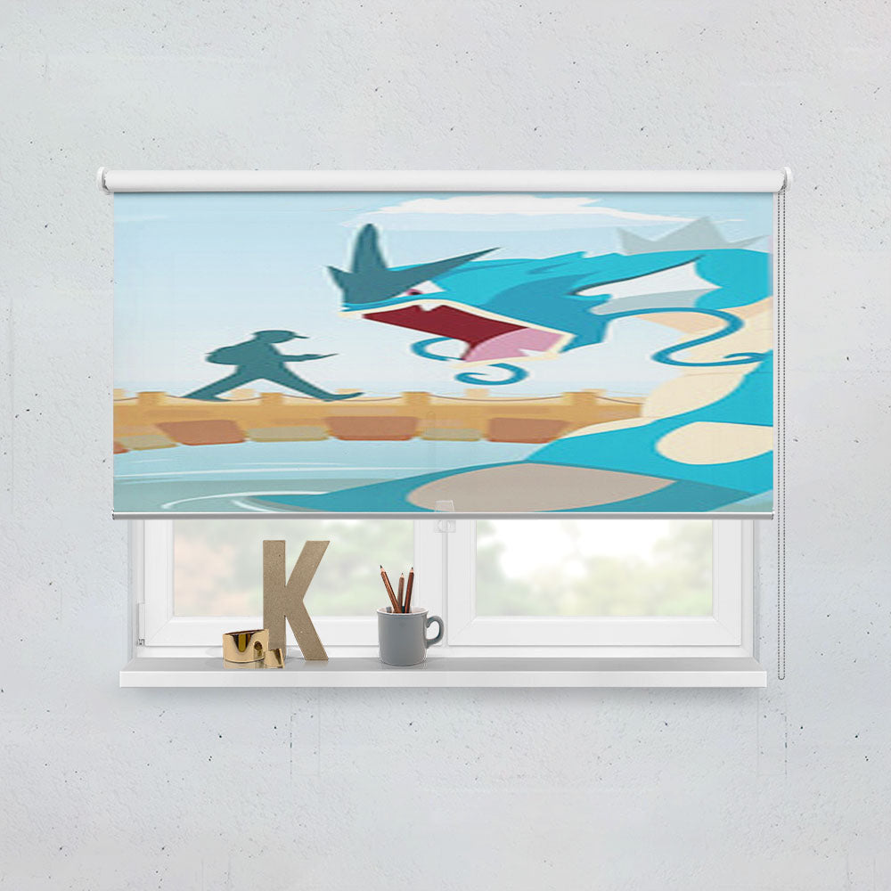 Pokemon Go Gyarados Loading Screen Window Roller Blinds Shades