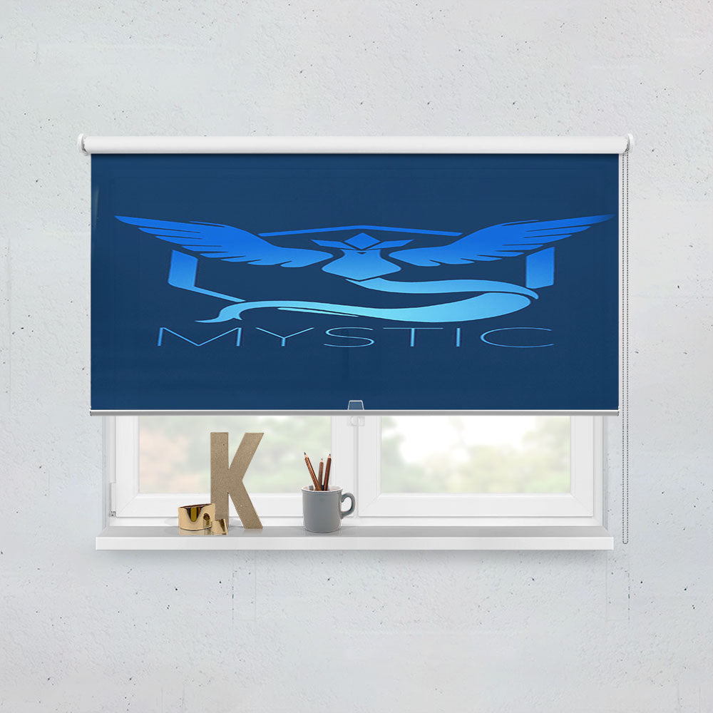 Pokemon Go Team Mystic Window Roller Blinds Shades