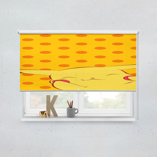 Pokemon Happy Pikachu Window Roller Blinds Shades