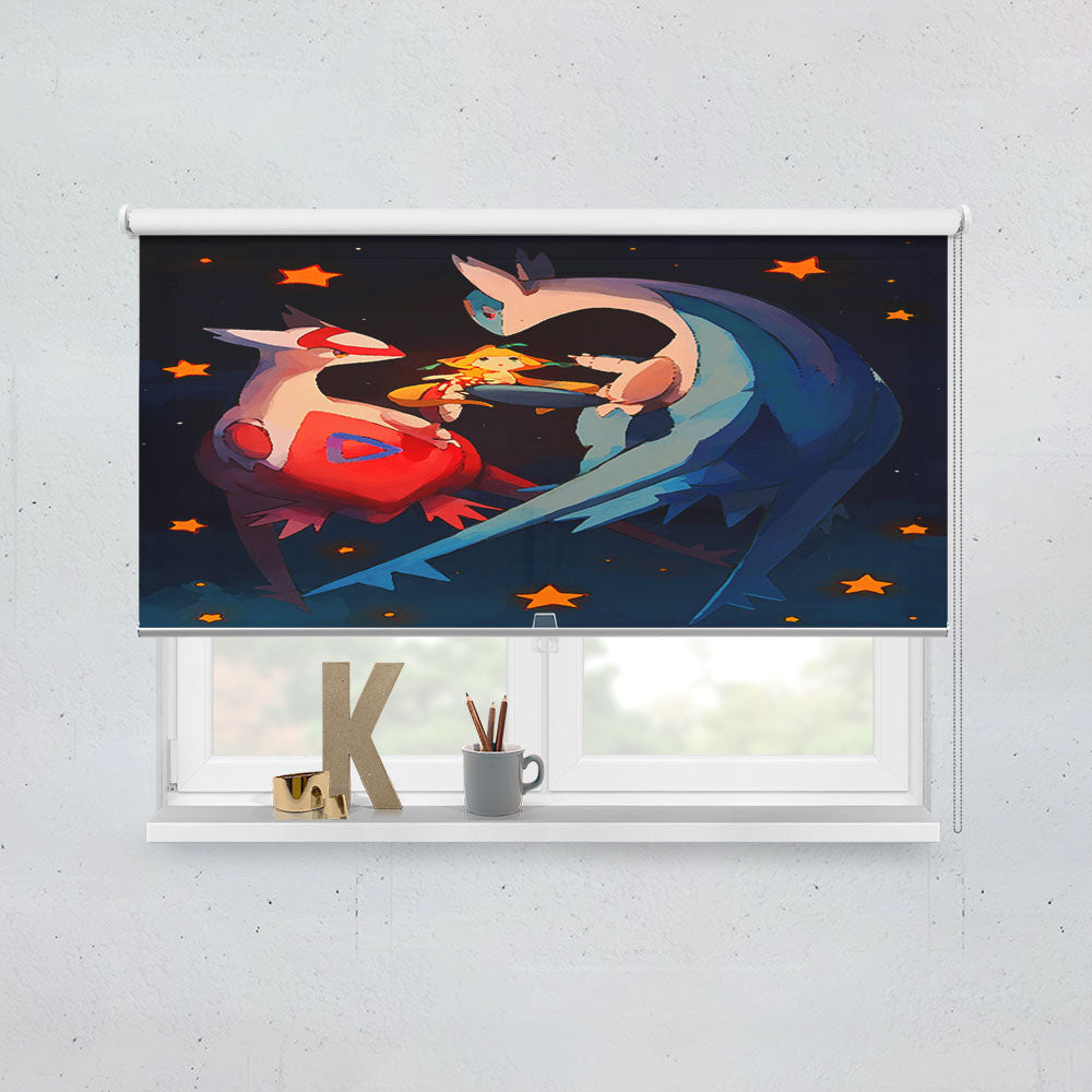Pokemon Latias And Latios Window Roller Blinds Shades