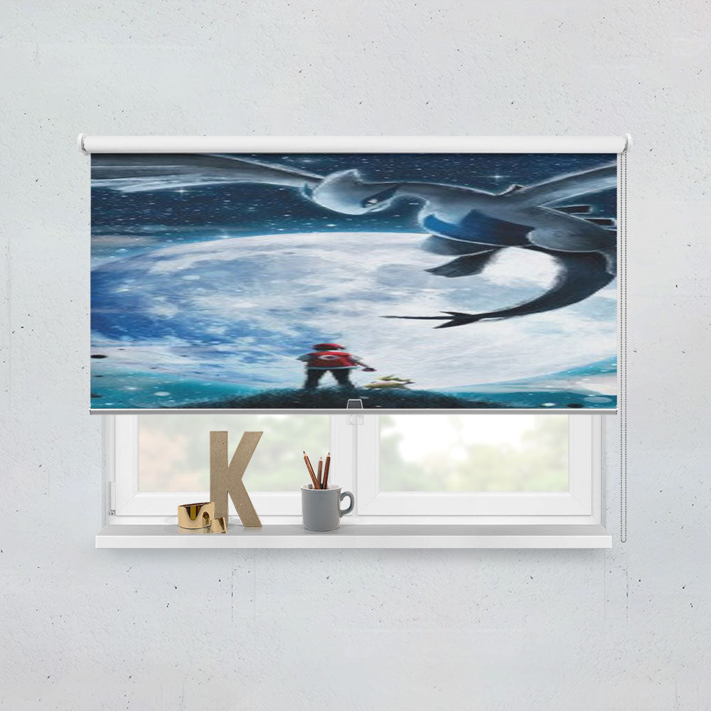 Pokemon Legend Of The Moon Window Roller Blinds Shades