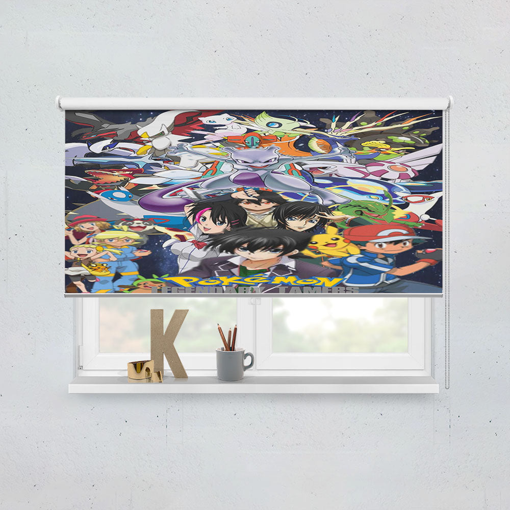 Pokemon Legendary Tamers Window Roller Blinds Shades