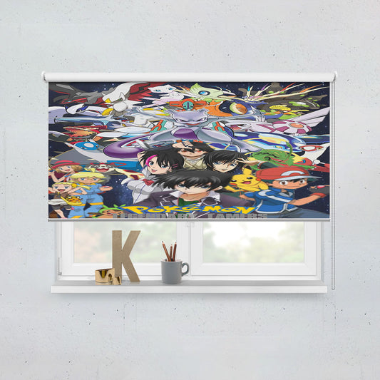 Pokemon Legendary Tamers Window Roller Blinds Shades