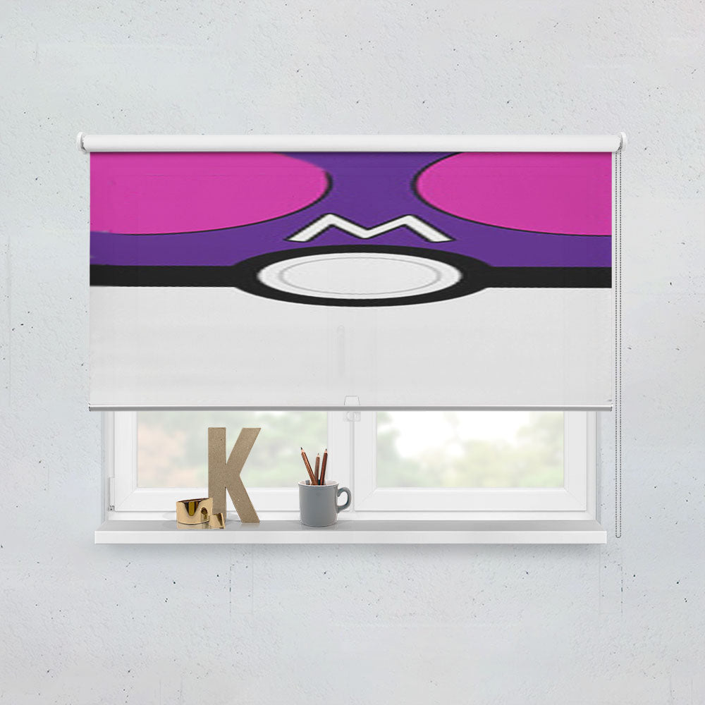 Pokemon Masterball Pokeball Window Roller Blinds Shades