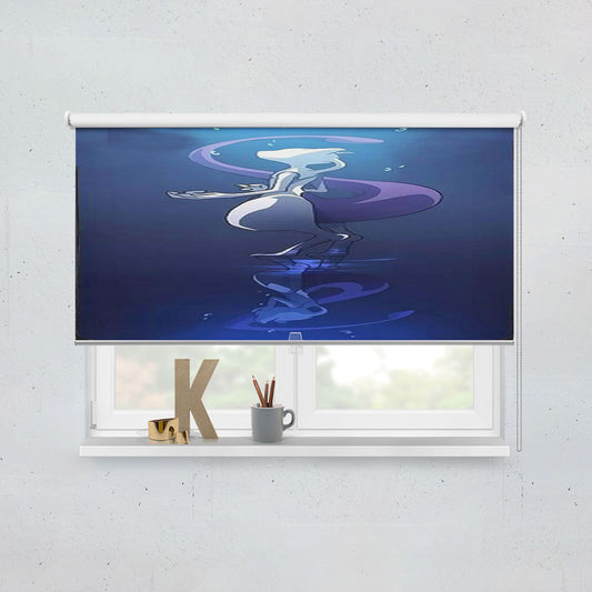 Pokemon Mewtwo Cartoon Window Roller Blinds Shades