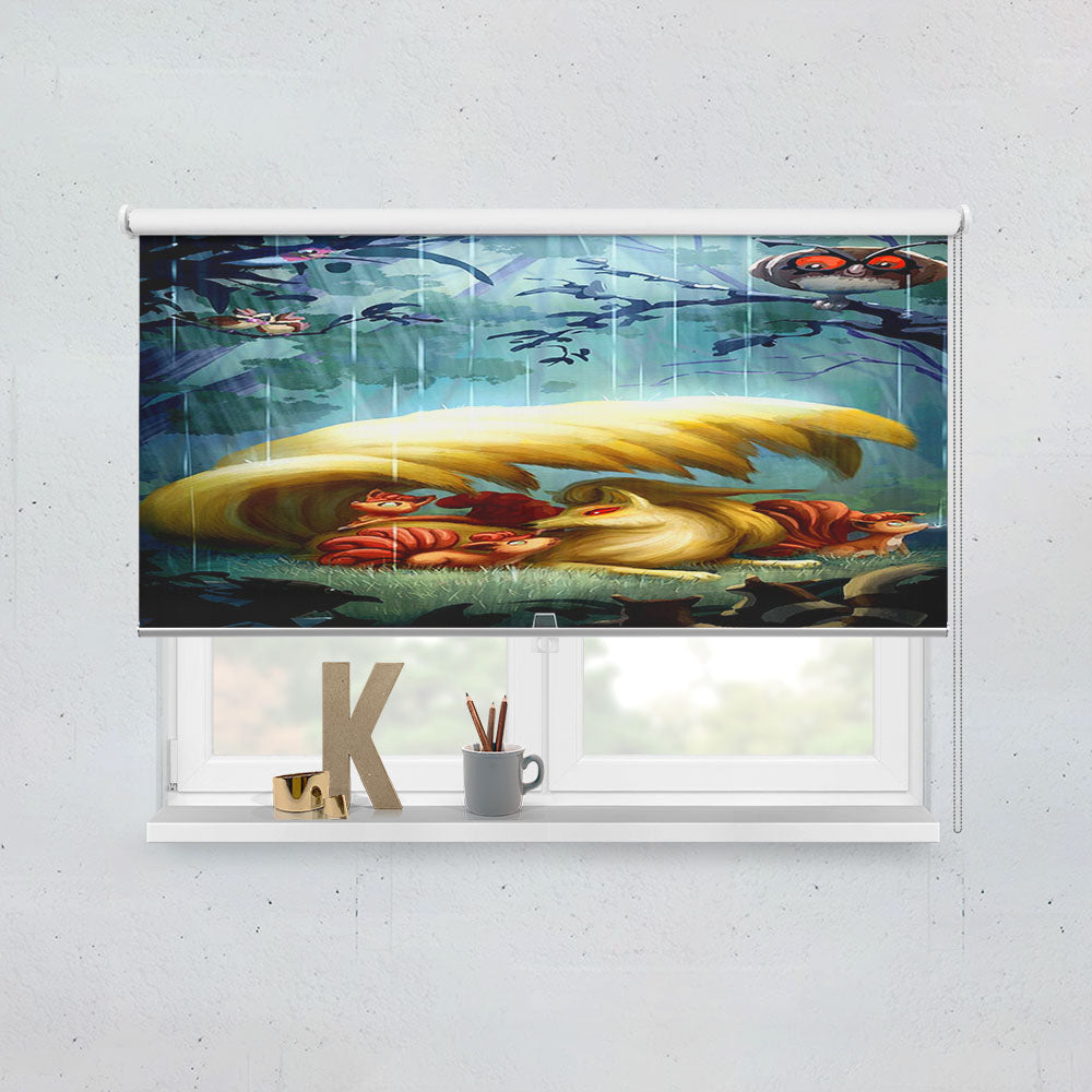 Pokemon Ninetales Window Roller Blinds Shades