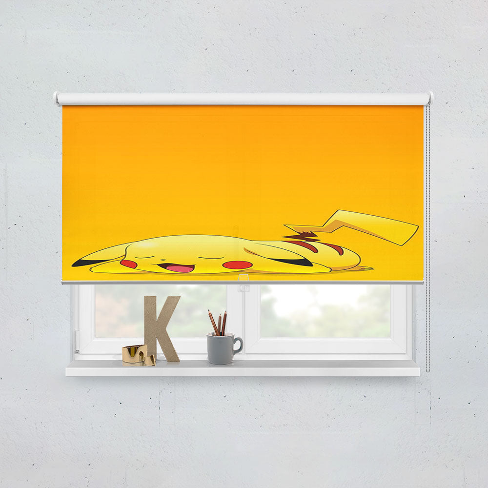 Pokemon Pikachu Cute Window Roller Blinds Shades