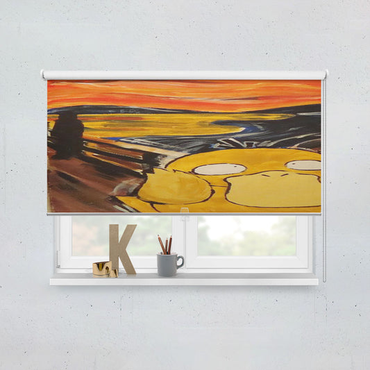 Pokemon Scream Duck Art Window Roller Blinds Shades