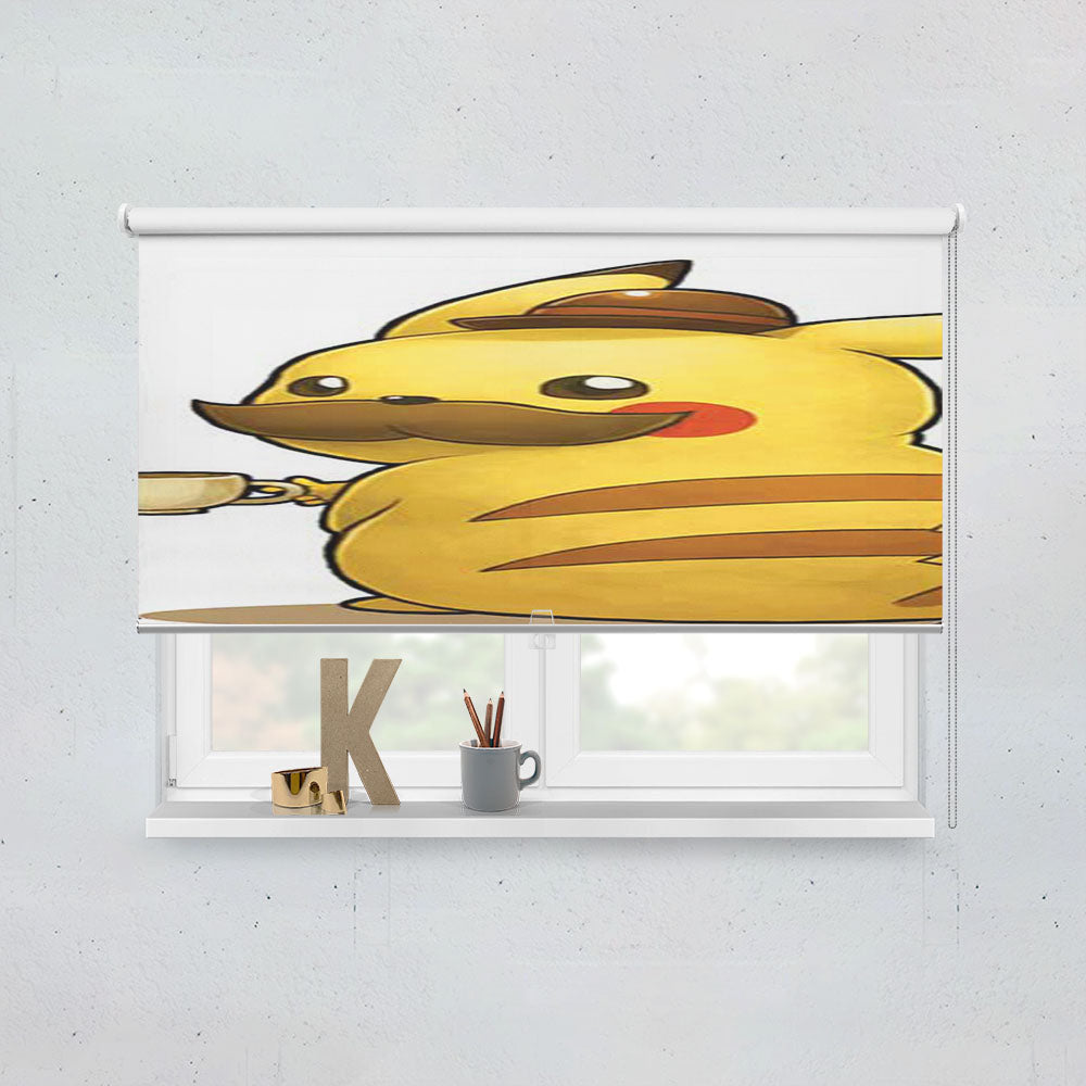 Pokemon Sir Pikachu Window Roller Blinds Shades