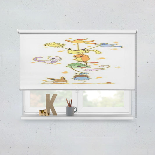 Pokemon Stack Window Roller Blinds Shades