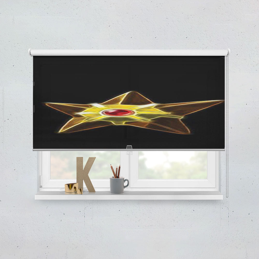 Pokemon Staryu Glow Window Roller Blinds Shades