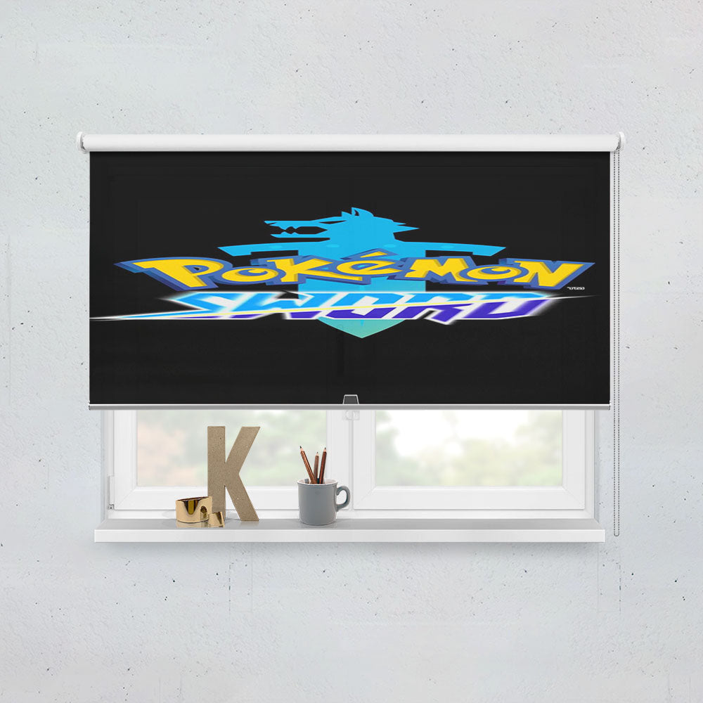 Pokemon Sword Shield Window Roller Blinds Shades