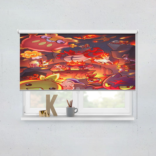 Pokemon Type Fire Collections Window Roller Blinds Shades