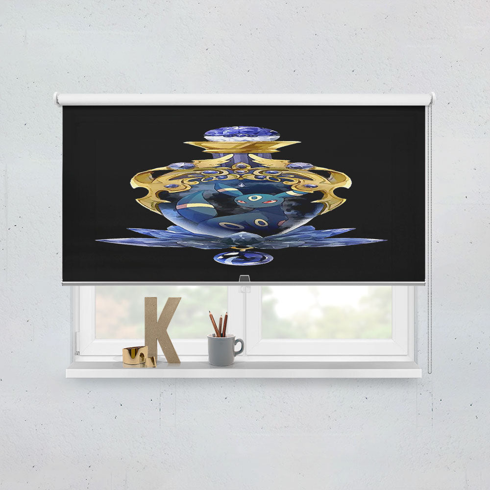 Pokemon Umbreon Diamond Window Roller Blinds Shades