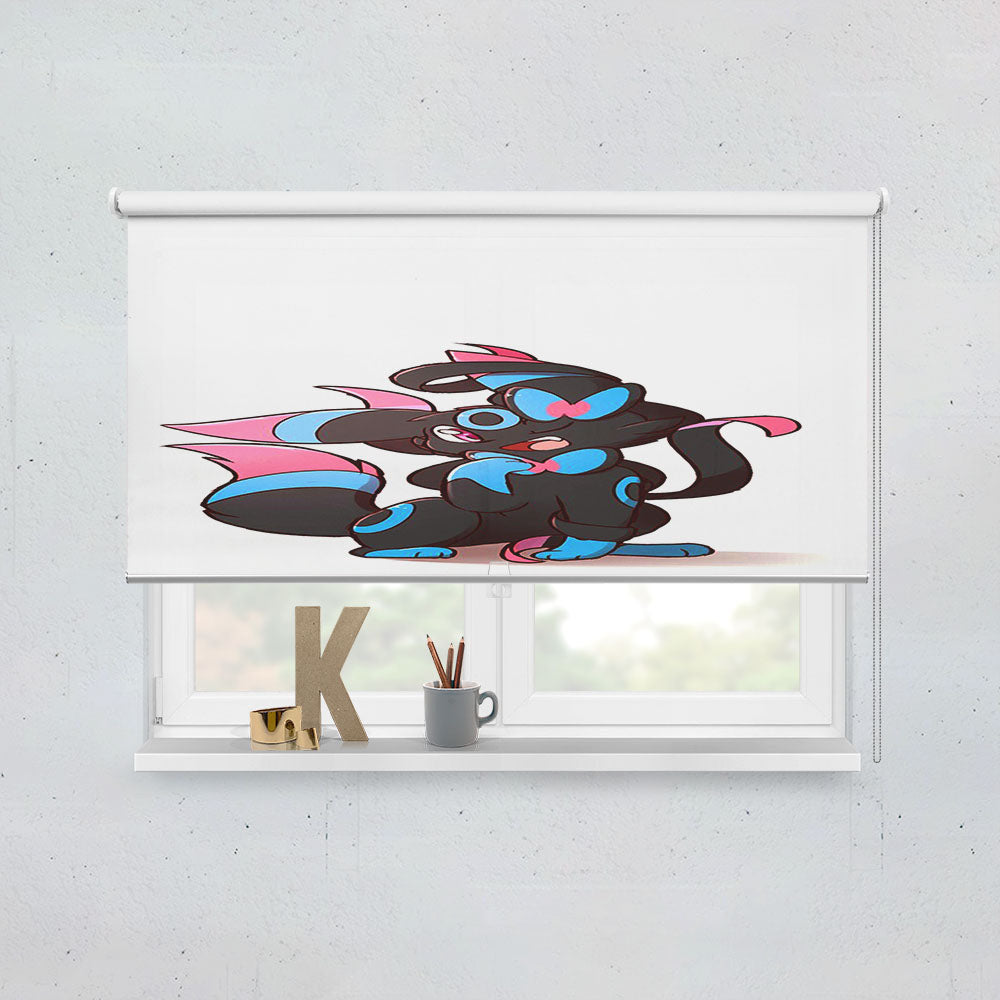 Pokemon Umbreon Eevee Cute Window Roller Blinds Shades