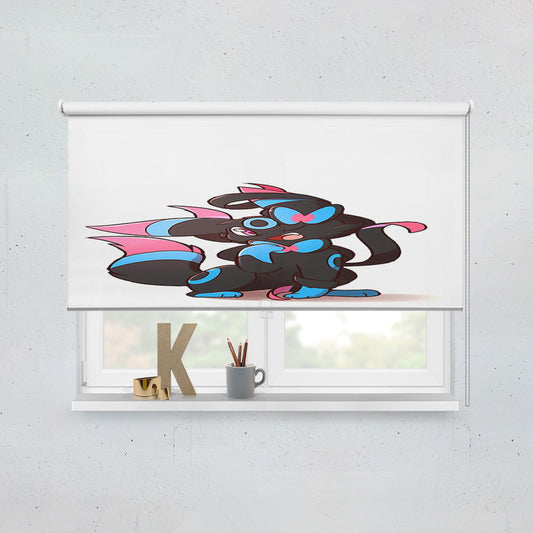 Pokemon Umbreon Eevee Cute Window Roller Blinds Shades