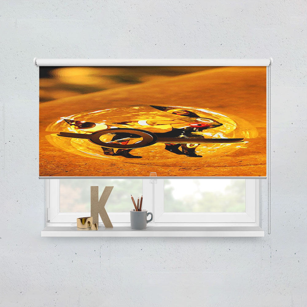 Pokemon Umbreon Pokebolas Canvas Window Roller Blinds Shades