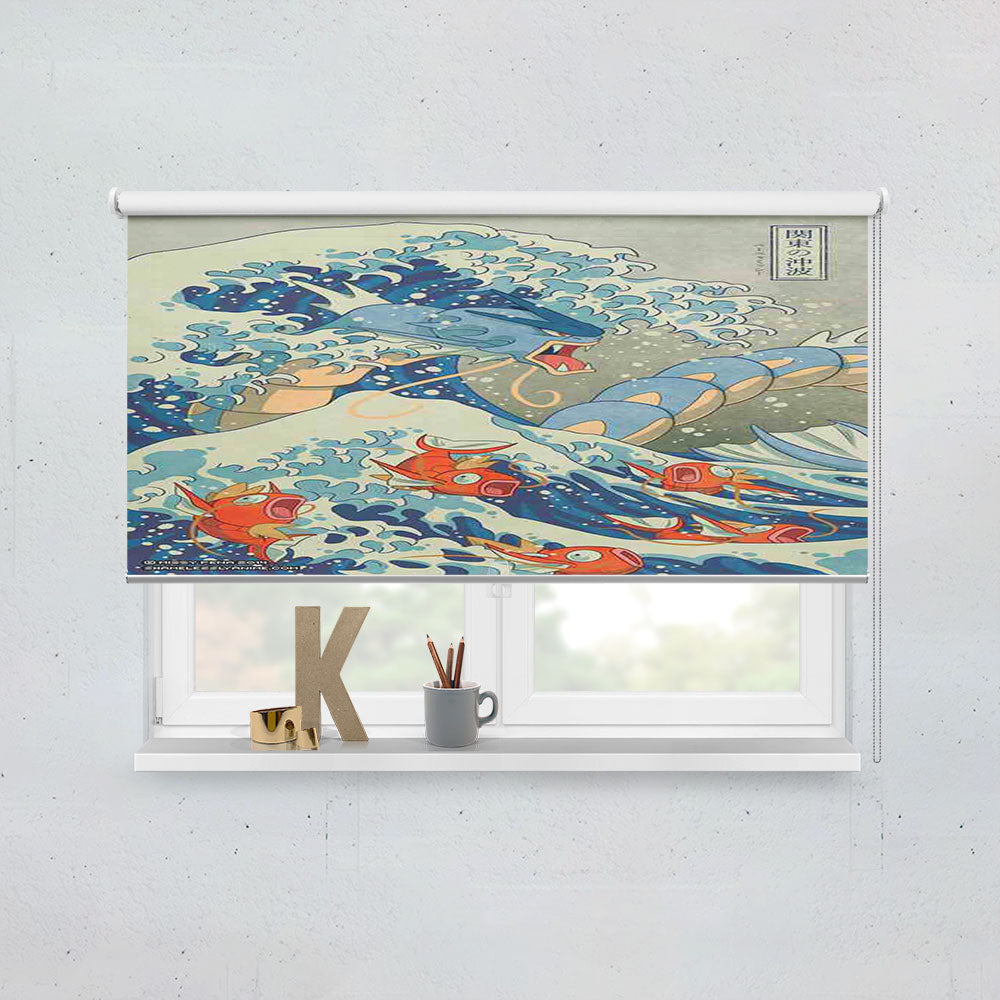 Pokemon Wave Window Roller Blinds Shades