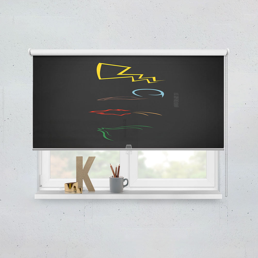Pokemon Xv Anniversary Window Roller Blinds Shades