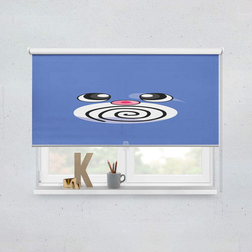 Poliwag Pokemon Window Roller Blinds Shades