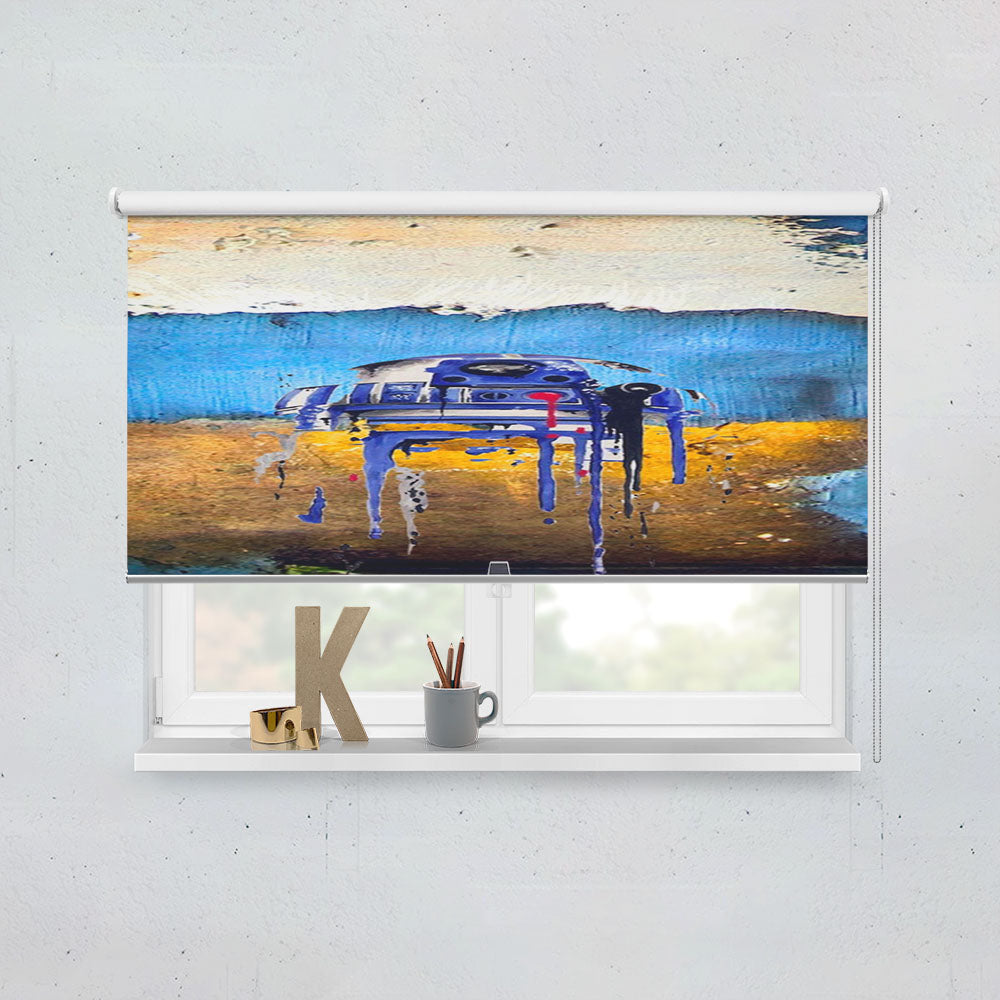 R2D2 B Star Wars Window Roller Blinds Shades