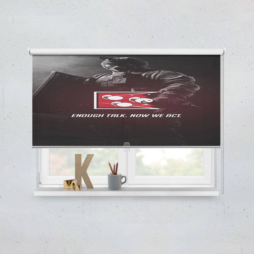 Rainbow Six Siege Attackers Fuze Window Roller Blinds Shades