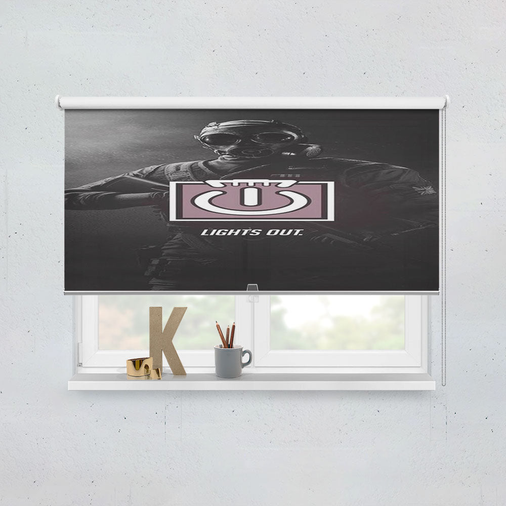 Rainbow Six Siege Attackers Thatcher Window Roller Blinds Shades