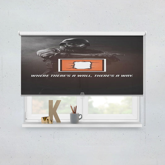 Rainbow Six Siege Attackers Thermite Window Roller Blinds Shades
