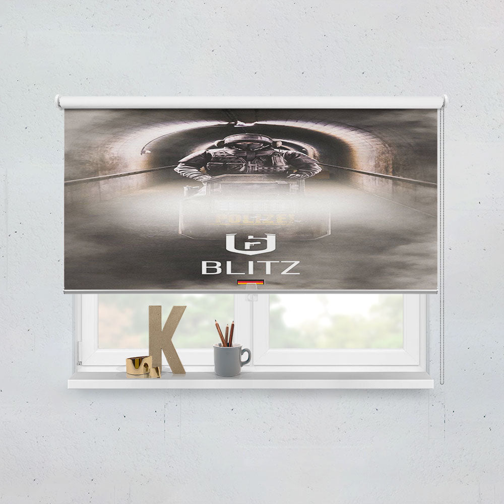 Rainbow Six Siege Blitz Tom Clancy Window Roller Blinds Shades