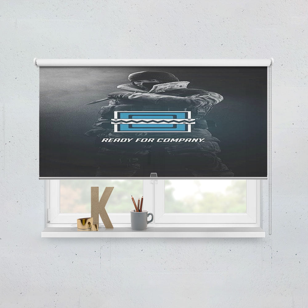 Rainbow Six Siege Defenders Frost Window Roller Blinds Shades
