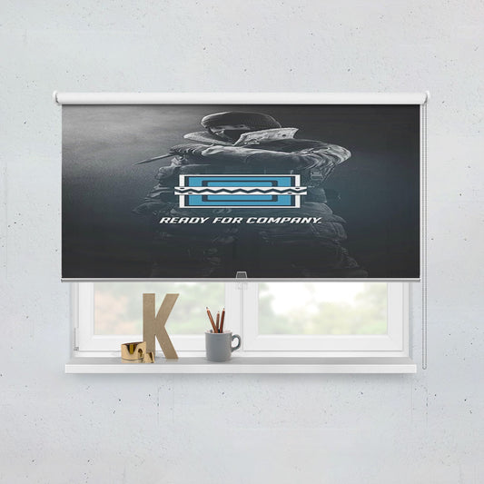 Rainbow Six Siege Defenders Frost Window Roller Blinds Shades