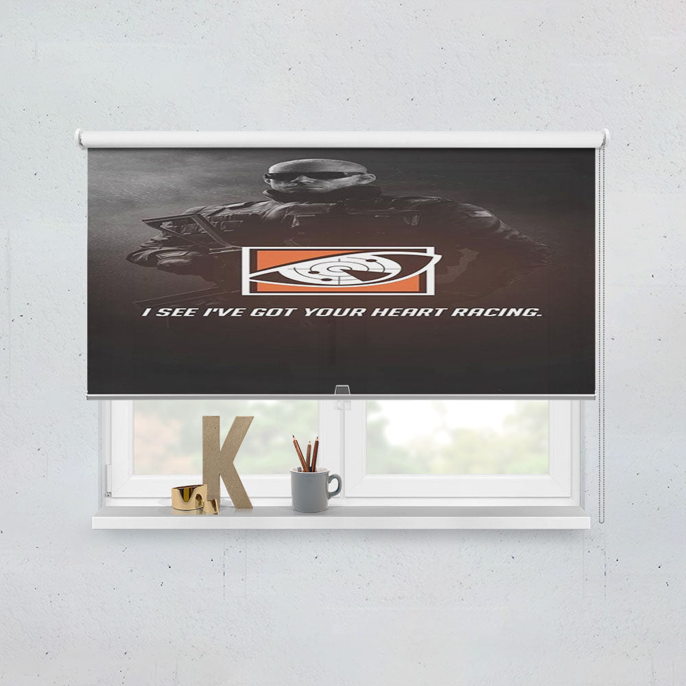Rainbow Six Siege Defenders Pulse Window Roller Blinds Shades