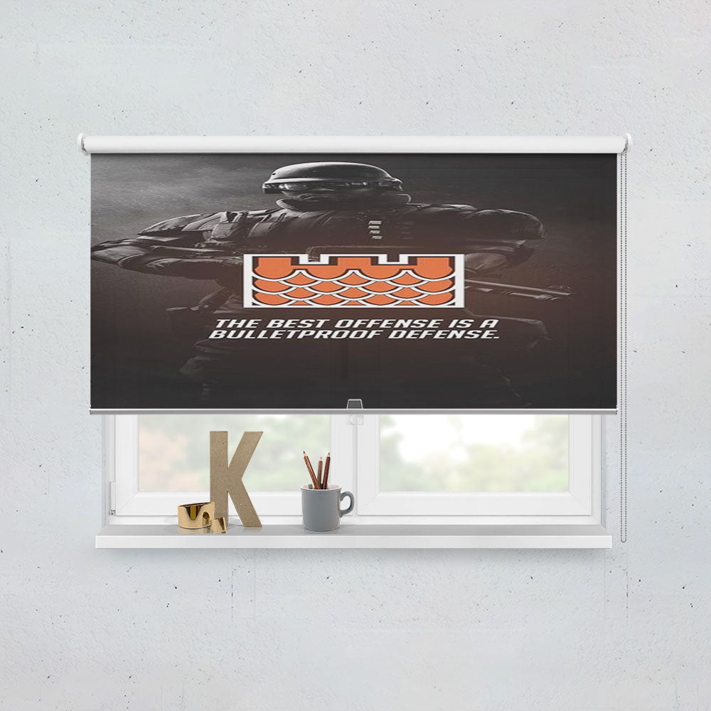 Rainbow Six Siege Defenders Rook Window Roller Blinds Shades