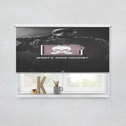 Rainbow Six Siege Defenders Smoke Window Roller Blinds Shades