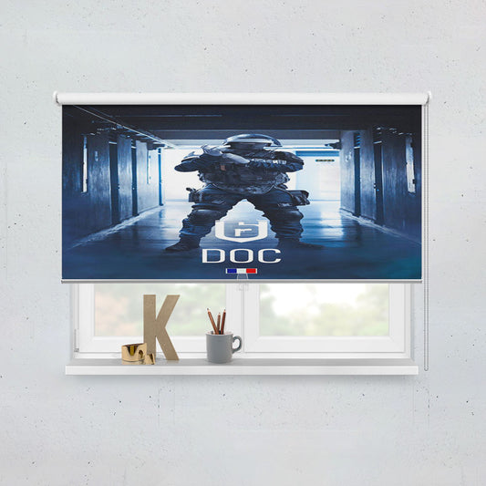 Rainbow Six Siege Doc Tom Clancy Window Roller Blinds Shades