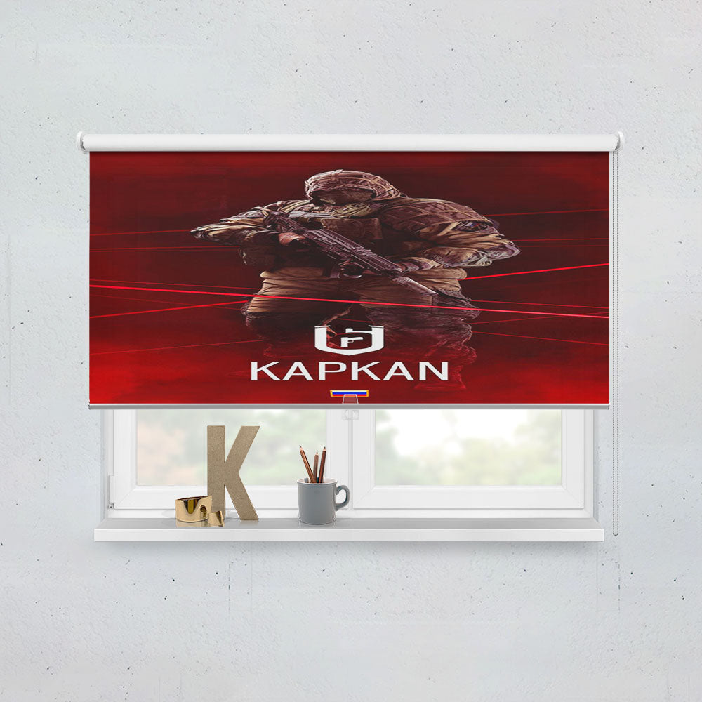 Rainbow Six Siege Kapkan Tom Clancy Window Roller Blinds Shades